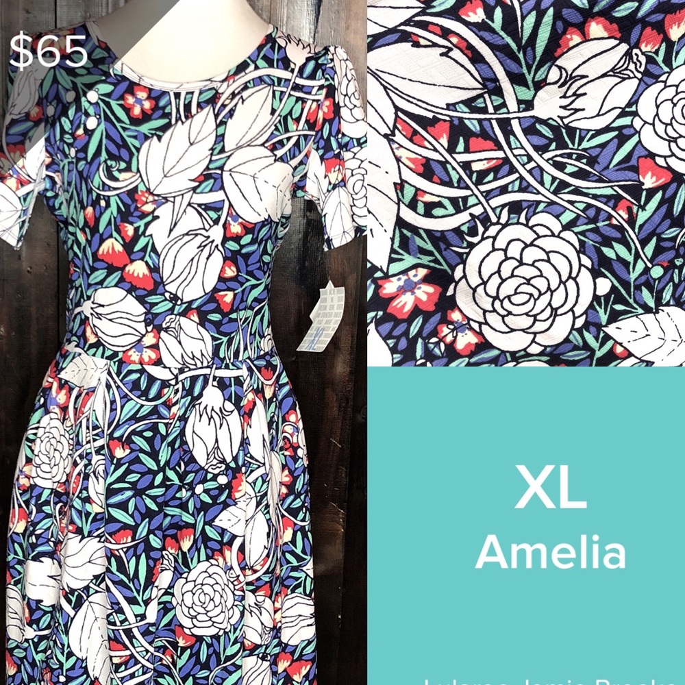 LuLaRoe Amelia XL